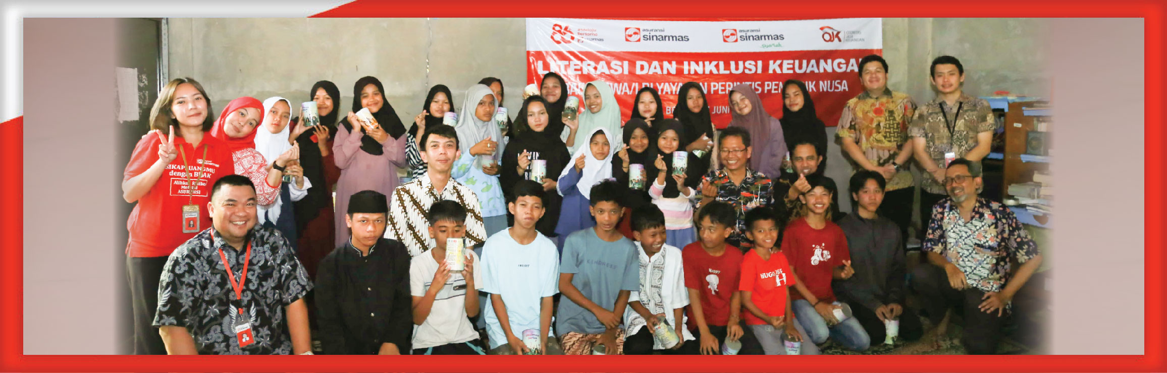 Asuransi Sinar Mas dan Asuransi Sinar Mas Unit Usaha Syariah Berikan Literasi Keuangan Bagi Siswa/i Yayasan Perintis Pendidik Nusa
