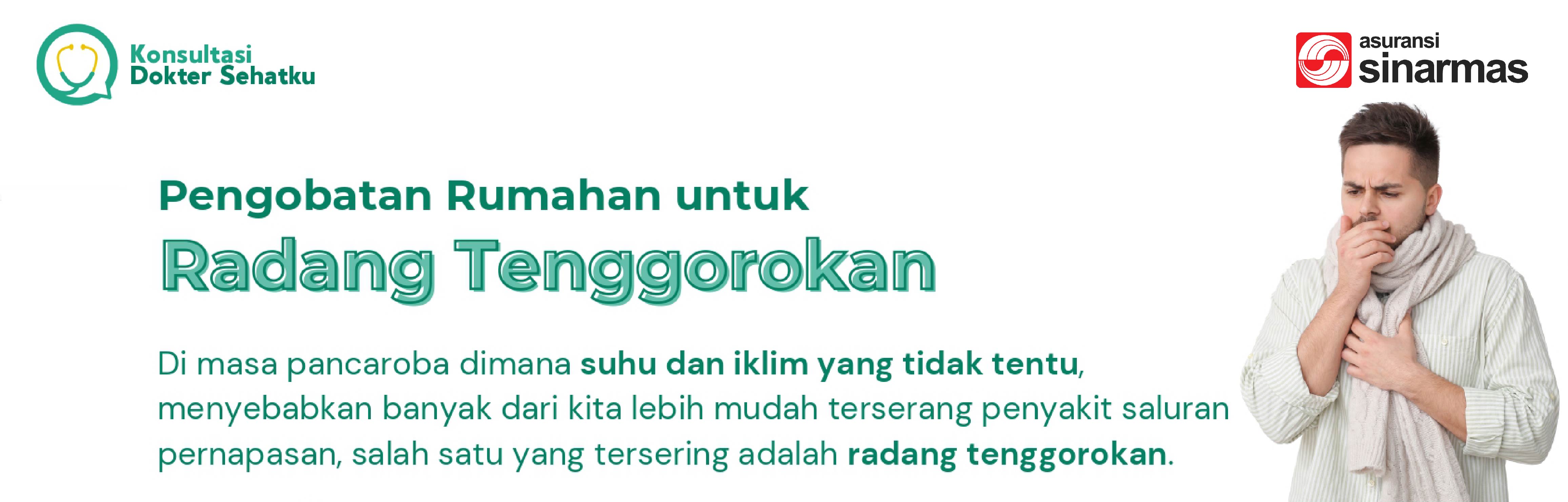 Pengobatan Rumahan untuk Radang Tenggorokan