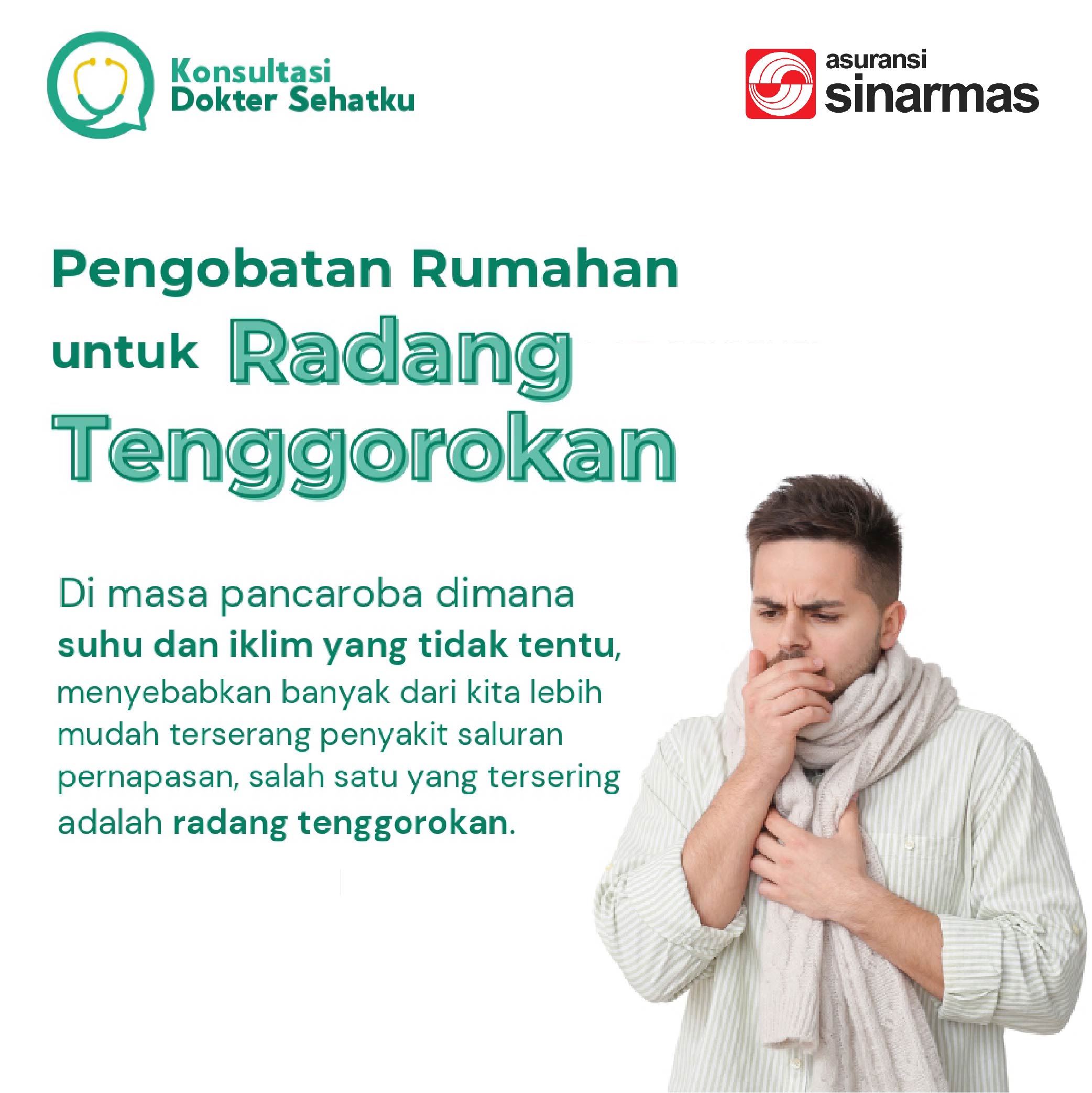 Pengobatan Rumahan untuk Radang Tenggorokan