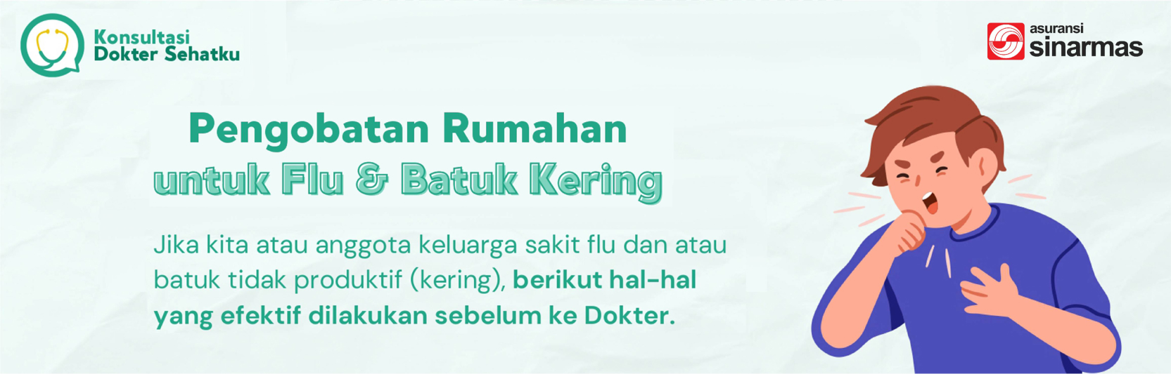 Pengobatan Rumahan untuk Flu & Batuk Kering