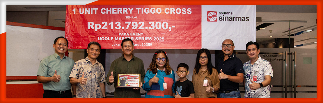 Seremoni Pembayaran Klaim HIO UGOLF Master Series 2025