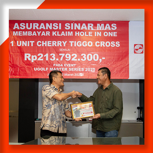 Seremoni Pembayaran Klaim HIO UGOLF Master Series 2025