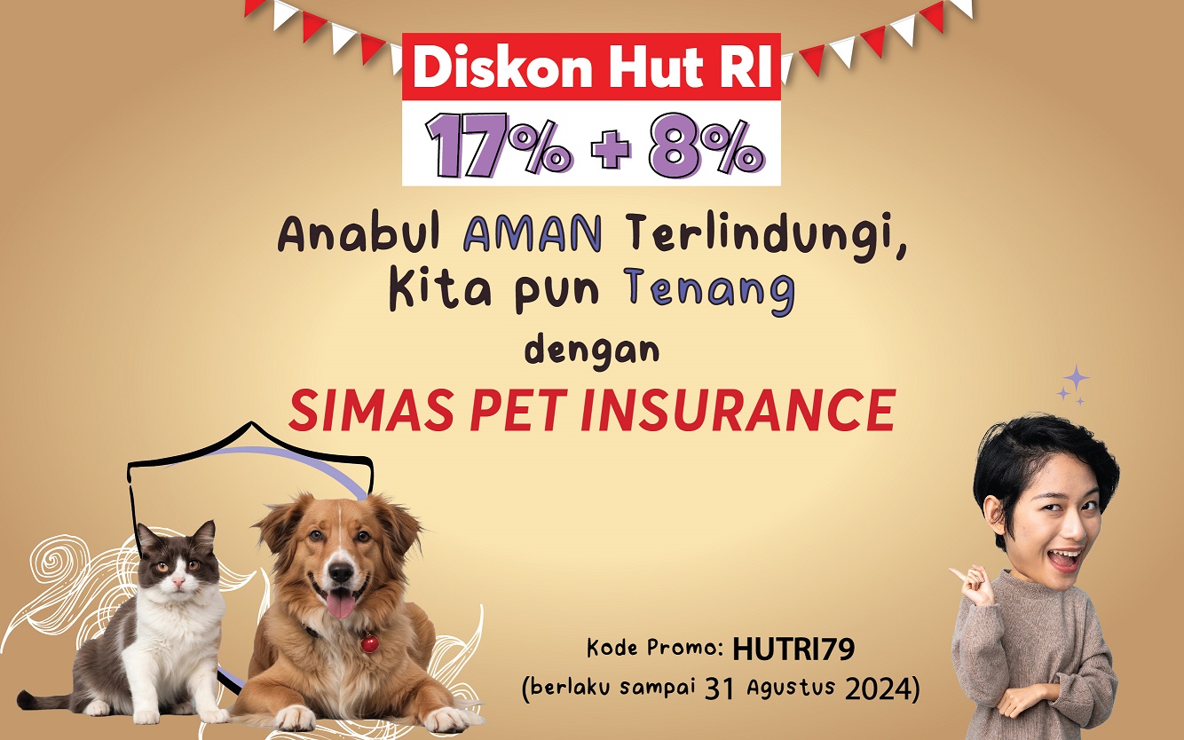 promo info HUT RI simas mobil pet insurance